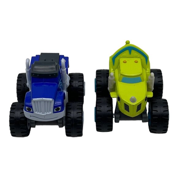 Blaze And The Monster Machines Diecast Trucks Zeg Crusher Retired 2014 - Picture 2 of 9